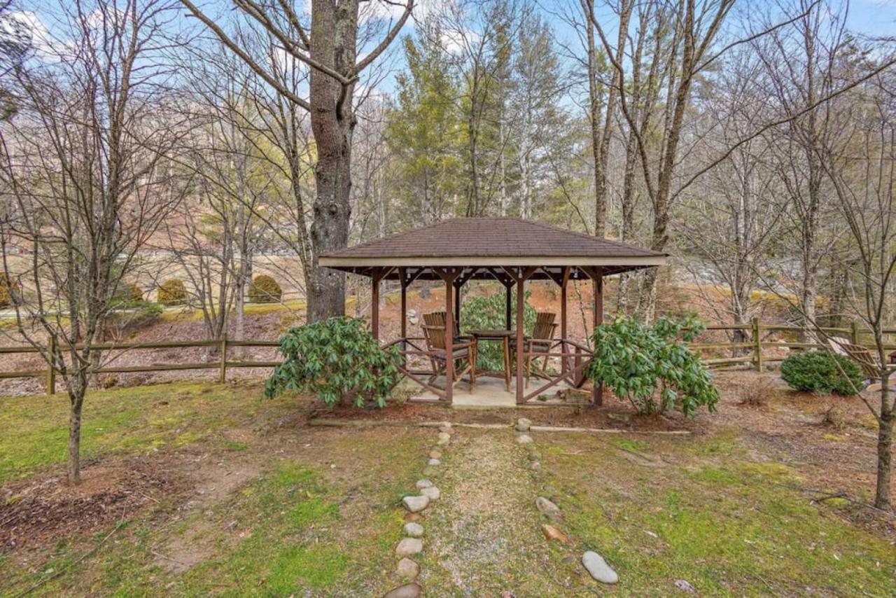 Log Cabin On Peaceful River بيوينغ روك المظهر الخارجي الصورة