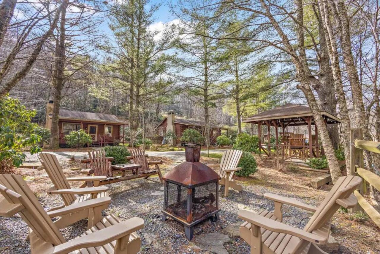 Log Cabin On Peaceful River بيوينغ روك المظهر الخارجي الصورة