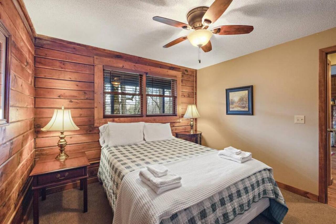Log Cabin On Peaceful River بيوينغ روك المظهر الخارجي الصورة